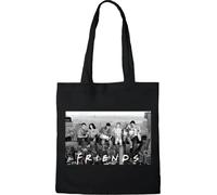 cotton division BWFRIENBB006, Motiv: Friends, Schwarz, 38 x 40 cm