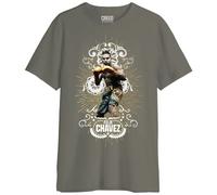 cotton division Creed Felix Chavez Fight MECREEDTS020 Herren-T-Shirt, Khaki, Größe XL, kaki, XL