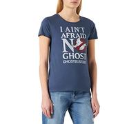 cotton division Damen-T-Shirt, Denim, X-Large