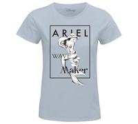 cotton division Damen Wodlitlts030 T-Shirt, blau, Large