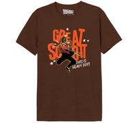 cotton division Herren Mebafudts082 T-Shirt, Braun Melange, XXL