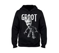 cotton division Herren Megugamsw133 Kapuzenpullover, Schwarz, S