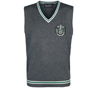 cotton division Herren MEHAPOMWC002 Pullover, Anthrazit/Grün, X-Small