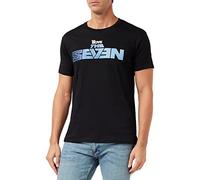 cotton division Herren METBOYSTS012 T-Shirt, schwarz, S
