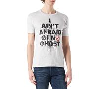cotton division Herren-T-Shirt, Weiß Melange, XXL