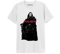 cotton division Highlander Black & White MEHILDRTS007 T-Shirt, Weiß, Größe M, weiß, M