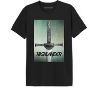 cotton division Highlander Highlander Sword MEHILDRTS002 Herren-T-Shirt, Schwarz, Größe L, Schwarz, L