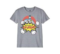 Cotton Division Jungen Bobatmbts104 T-Shirt Not Applicable, Gris-Chiné, 8 ANS