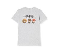 cotton division Jungen BOHAPOMTS118 t Shirt Damen, GRIS Melange, 10 ans