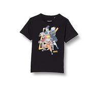 cotton division Jungen Bonarutts015 T-Shirt, Schwarz, 14 Jahre(XS)