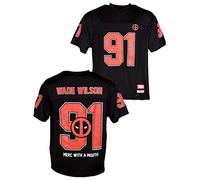 cotton division Marvel - Deadpool - T-Shirt Sports US Replik Unisex (L)