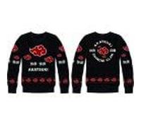 cotton division Naruto - Akatsuki Shinobi Pullover, Schwarz, XXL