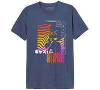 cotton division T-Shirt für Herren, Denim, XXL