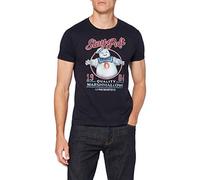 cotton division Herren Meghosdts011 T-Shirt, Navy, L