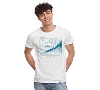 cotton division T-Shirt für Herren, weiß, XL