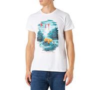 cotton division T-Shirt für Herren, Weiß, XXL