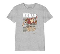 cotton division T-Shirt für Jungen, Grau meliert., 8 Jahre