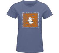 cotton division WOCASPMTS002 T-Shirt, Denim, XXL Damen, Denim, XXL