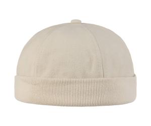 Cotton Dockercap by Lipodo beige One Size