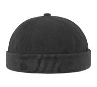 Cotton Dockercap by Lipodo schwarz One Size