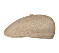 Cotton Mix Sustainable Flatcap by Stetson beige XL (60-61 cm)