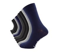 Cotton Prime Socken Herren Damen aus Bambus Viskose 10 Paar, Unisex Business Classic Bambussocken, Weich & Atmungsaktiv, Mix Dunkel, Gr. 39-42