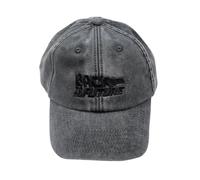 Cotton Soul Back to The Future Solid Logo Dad Cap, Black, One Size