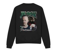 Cotton Soul Breaking Bad Jesse Homage Unisex-Sweatshirt, Schwarz, Schwarz , XL