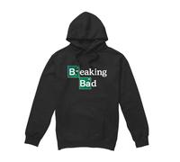 Cotton Soul Breaking Bad Logo Unisex Hoodie Schwarz, Schwarz , XXL