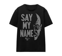 Cotton Soul Breaking Bad Say My Name Damen-T-Shirt, Schwarz, Schwarz , XXL