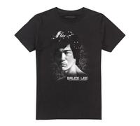 Cotton Soul Bruce Lee in Your Face Unisex T-Shirt, Schwarz, Schwarz , S