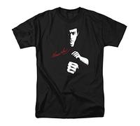 Cotton Soul Bruce Lee Signature Uni T-Shirt, Schwarz, Schwarz , M