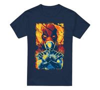 Cotton Soul Deadpool & Wolverine Deadpool & Wolverine Best Bubs Herren-T-Shirt, Marineblau, navy, XL