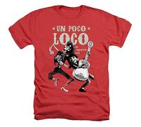 Cotton Soul Disney Coco In Poco Loco Herren T-Shirt, Rot Heather, SML