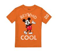 Cotton Soul Disney Mickey Beyond Cool Jungen T-Shirt, Orange, Orange, L