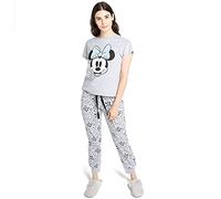 Cotton Soul Disney, Minnie Smile Damen Pyjama Schlafset Multi, multi, 38
