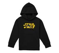 Cotton Soul Disney Star Wars Pod Racing Logo Youth Kids Jungen/Mädchen Pull-Over Hoodie, Schwarz, Schwarz , 7-8 Years