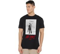 Cotton Soul Evil Dead 2 Chainsaw Mens T Shirt, Black, Medium
