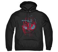 Cotton Soul Marvel Spiderman Glitch Herren-Kapuzenpullover, Schwarz, Schwarz , L