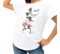 Cotton Soul Mickey Disney - Mickey Aquarell - Damen-T-Shirt, weiß, Large