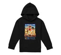 Cotton Soul One Piece Pirates Are Coming Poster Youth Kids Jungen/Mädchen Pull-Over Hoodie, Marineblau, navy, 7-8 Years