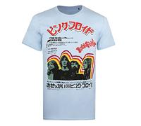 Cotton Soul Pink Floyd Japan Poster Unisex-T-Shirt Hellblau, hellblau, S