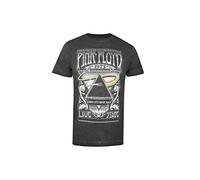 Cotton Soul Pink Floyd POMTS225VBLSML Herren T-Shirt Carnegie Poster, Vintage, Schwarz, Größe S