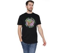 Cotton Soul Star Wars Mandalorian Grogu Baby Yoda Protect Attack Nap Snack Unisex-T-Shirt, Schwarz, Schwarz , XL