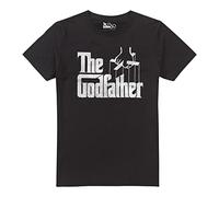Cotton Soul The Godfather Logo Herren T-Shirt, Schwarz, Schwarz , M