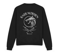 Cotton Soul The Witcher - Kaer Morhen Unisex Sweatshirt, Schwarz, Schwarz , M