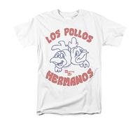 Cotton Soul Transformers Factions Unisex T-Shirt, Schwarz, Weiß - Breaking Bad Los Pollos Hermanos, XXL