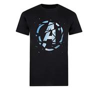 Cotton Soul Venom Marvel We are Venom Herren-T-Shirt, Weiß, Schwarz - Avengers Shattered, L