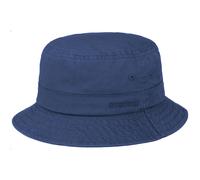 Cotton Twill Fischerhut mit UV-Schutz by Stetson Hüte M (56-57 cm) dunkelblau