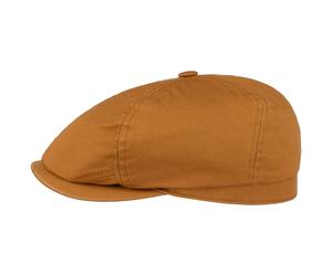 Cotton Twill Flatcap by Stetson camel XXL (62-63 cm)